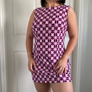 60s style mini dress